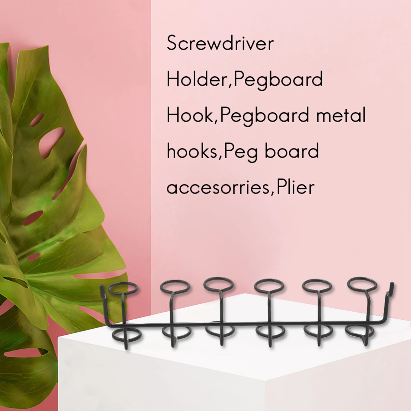[NEWA76K!】 Screwdriver Holder Pegboard Multi-Tool Holder Accessory Pegboard Accessories Multi-Ring Tool Holder For Pegboard