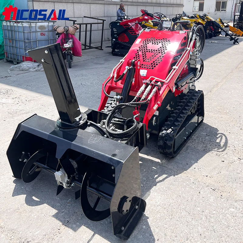 الصين جرافة انزلاقية التوجيه كوبوتا آلات تحريك الأرض عجلة جرافة انزلاقية جديدة جرافة انزلاقية التوجيه #2