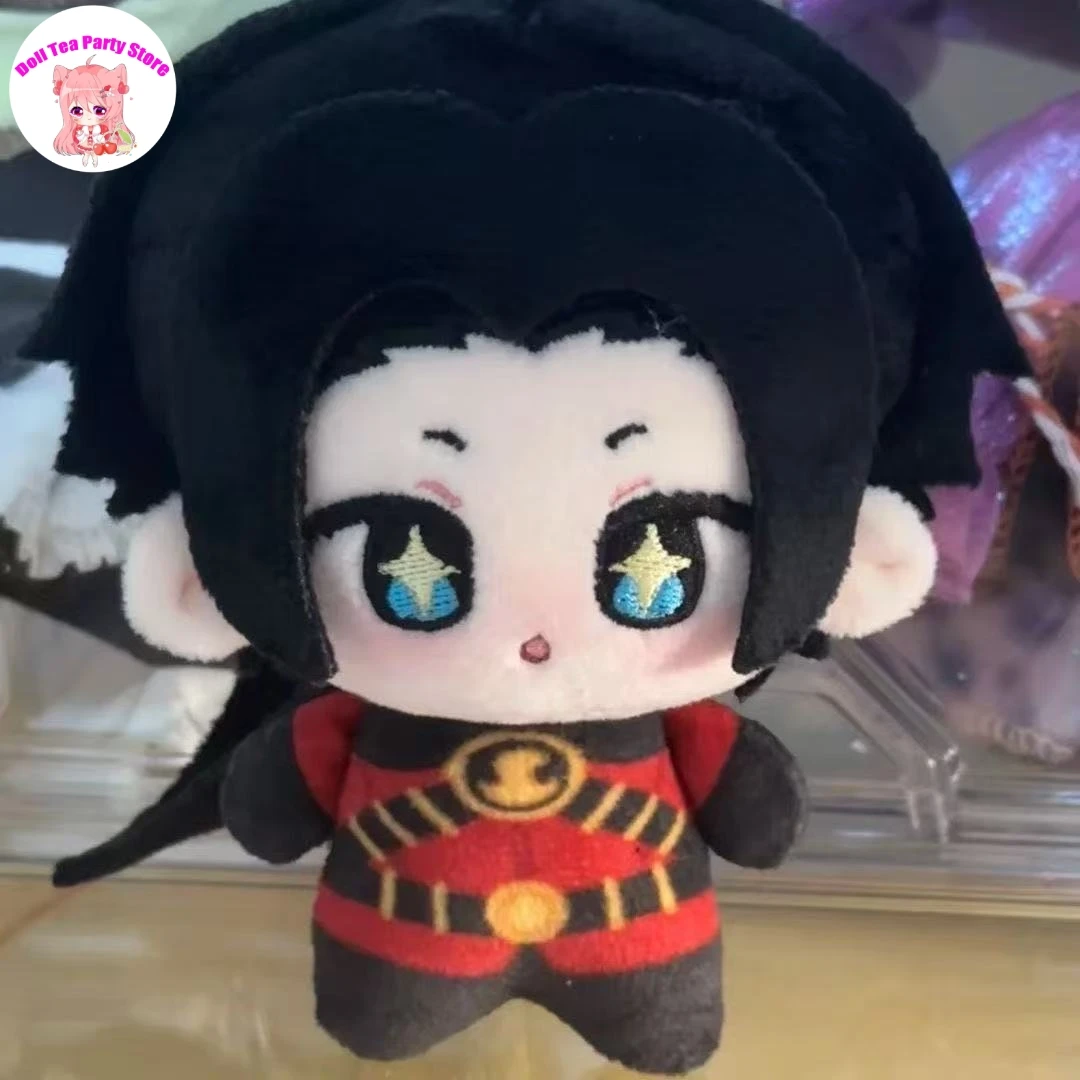 10cm Anime Attribute Handsome Boy Doll Figure Plush Toy Print Body Mini Stuffed Plushies Puppet Cosplay Pendant Mascot Gifts