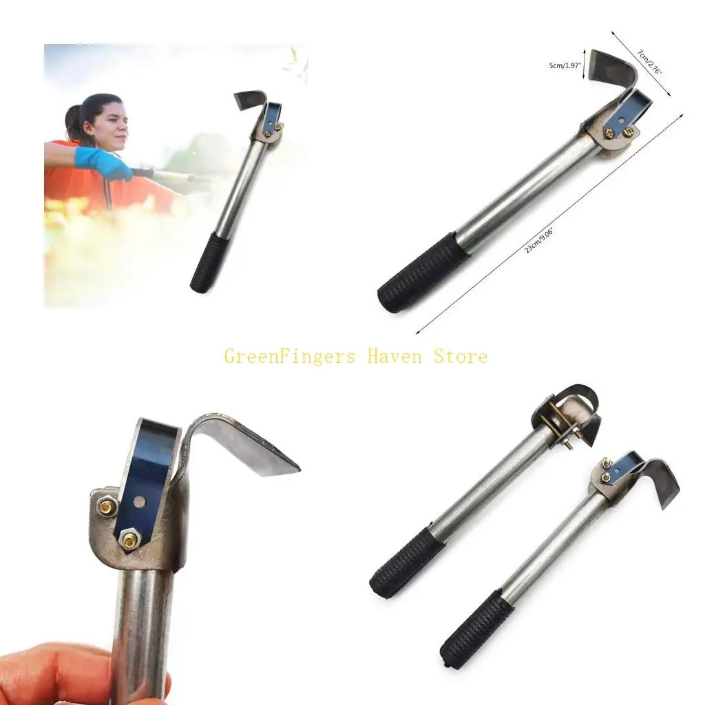 

F68D Bark Peeler Hand Shave Garden Woodworking Toolsscarping Removal Branches Garden