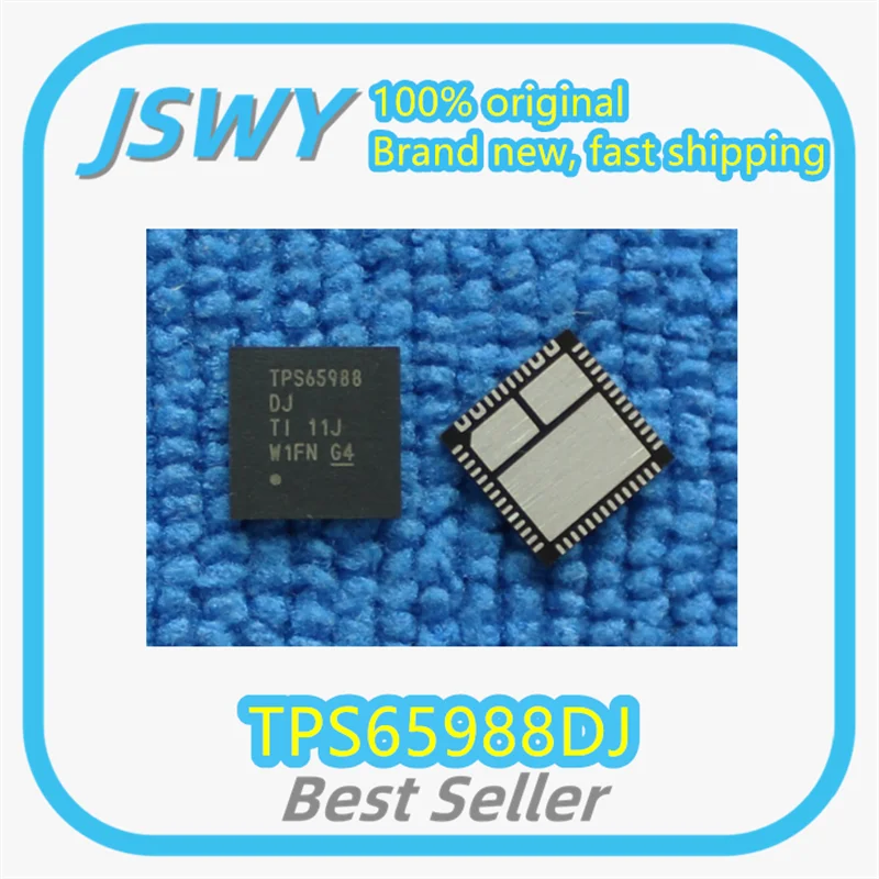 (5/50 Pieces) TPS65988DJ TPS65988 VQFN-56 Power Management IC Chip. Brand New, Original, Fast Shipping, Authentic