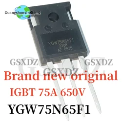 5-20PCS Brand new original YGW75N65F1 75N65F1 75N65 IGBT 75A 650V IGBT welding machine high-power tube TO-247