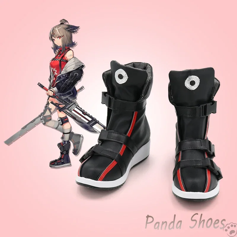 Game Arknights Cutter Cosplay Shoes Anime Cos Comic Cosplay Costume Prop Shoes for Con Halloween Party