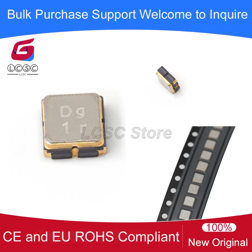 10pieces/Pack TA1985A SAW Filter 1260MHz SMD 3.0x3.0mm (BW=96MHz) 1.26GHz 5.5dB Wireless Communication RF Marking Dg