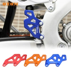 OTOM Rear Brake Cylinder Front Pump Protection Cover Decorative Plate For AVANTIS ENDURO MOTOLAND BRZ KAYO T4 T6 K6 GUIZUN MX4