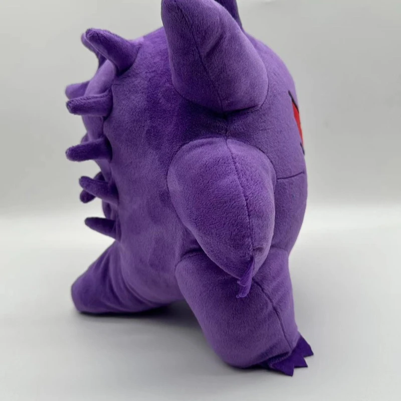 New Pokémon 22/25/30cm Gengar Gengar Evolved Version Standing Purple Cute Plush Toy Doll Children's Birthday Gift Christmas Gift