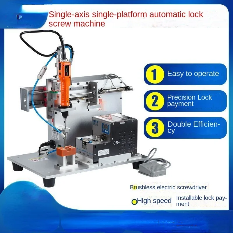 

Fully automatic screw machine, automatic lock wall mounted semi-automatic feeding and arranging machine