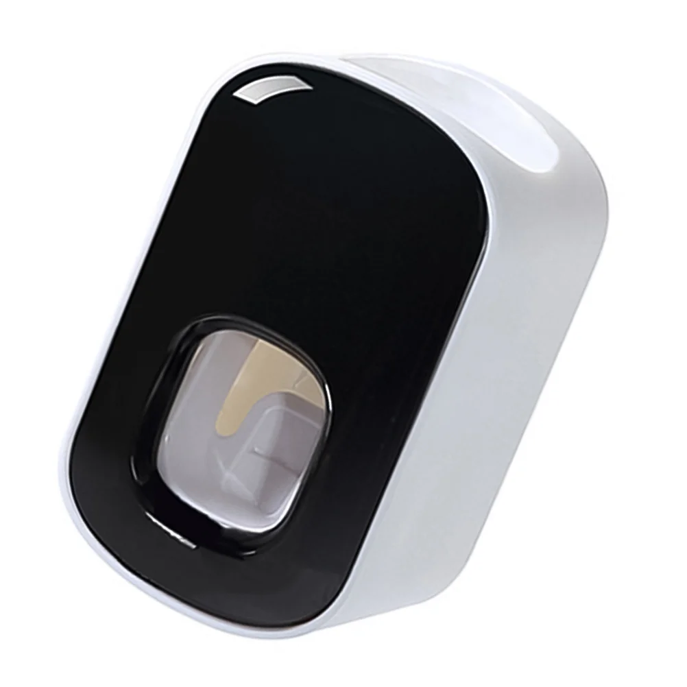 

Toothpaste Squeezer Racks Automatic Dispenser for All Black Household Holder