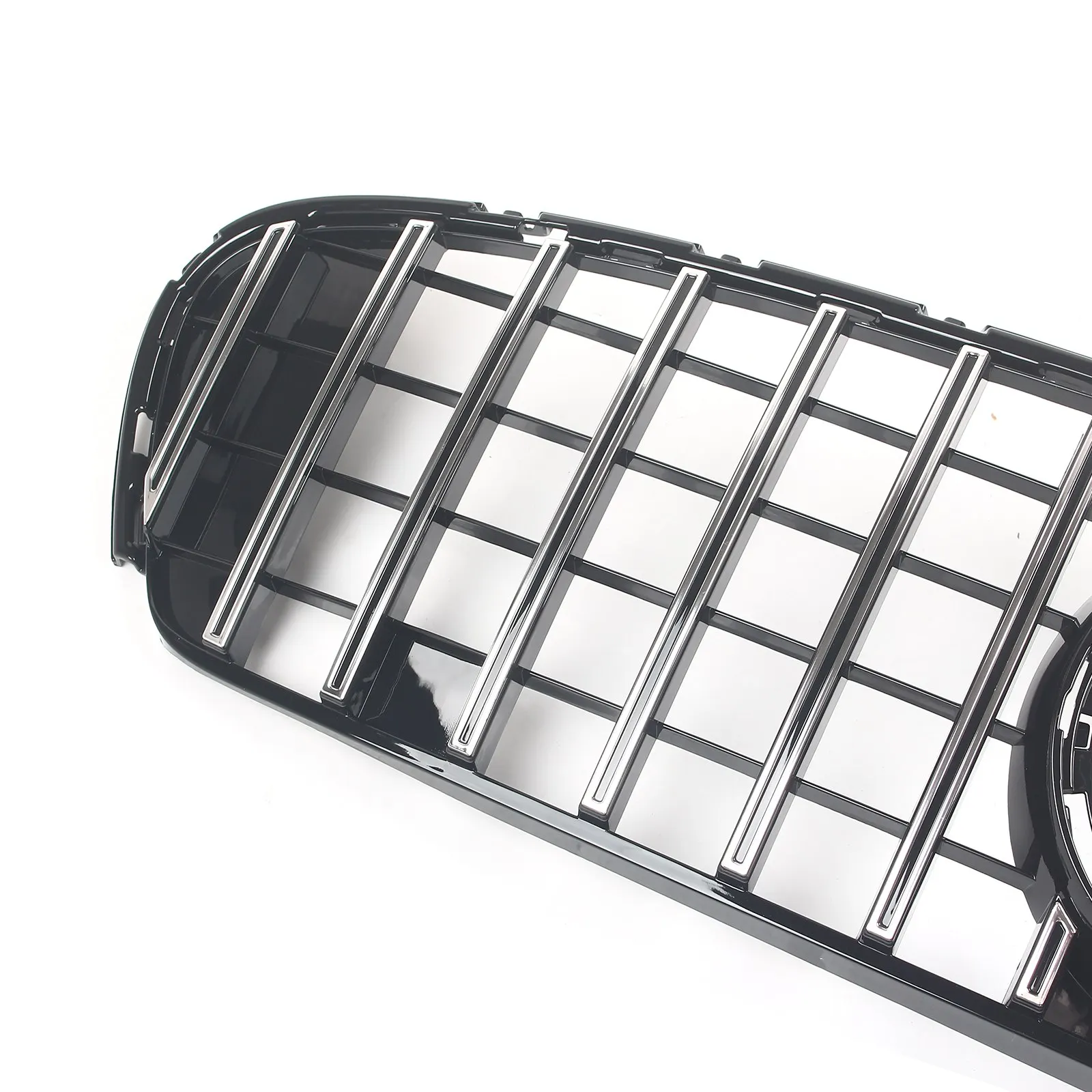 For Mercedes Benz GLC Class W253 X253 Facelift 2020-2022 Sport Model  Front Bumper Grille Grill Mesh Grid Tuning Accessories