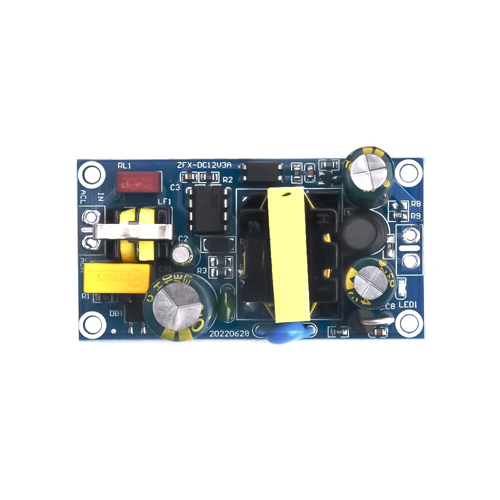 24V 12V 3A 1A Switching Power Supply Board Module Bare Board 12W AC-DC Isolated Power Supply Board with Overload Protection