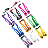 Litepro-soporte de freno ultraligero en V, brazo corto de 82mm, brazo largo de 108mm, aleación de aluminio CNC, pinza de freno plegable para bicicleta de 14-16-18-20 pulgadas