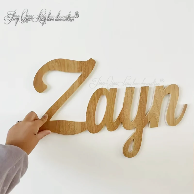 

Custom Wooden Name Sign Nursery Wooden Name Sign Wooden Dorm Room Monogram