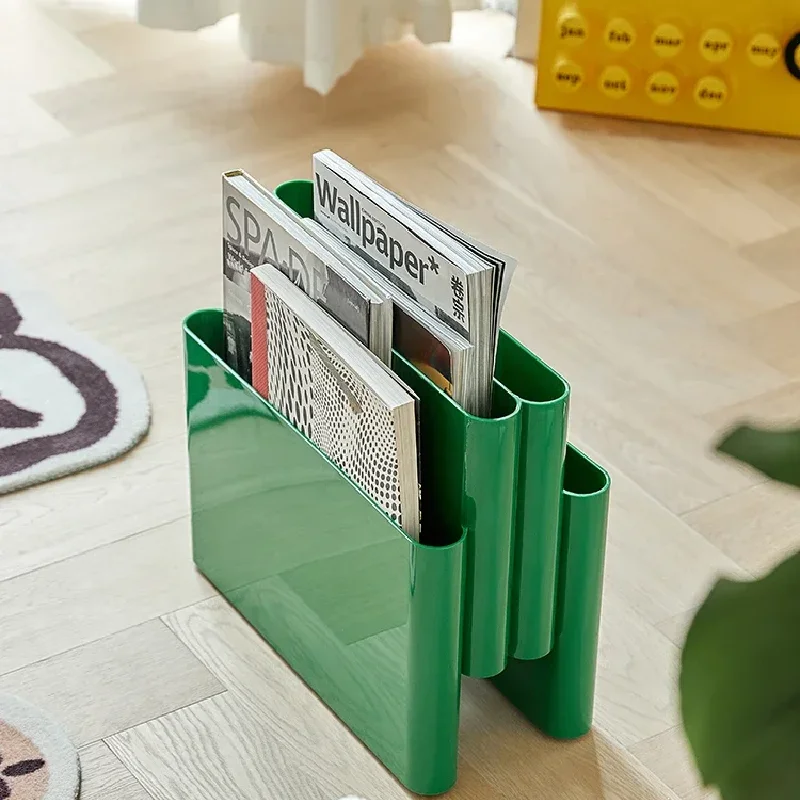 Plastic Bookends Stand Bookshelf Desktop Decorative Storage Rack Bookend Book Holder Etagere Rangement Home Furniture