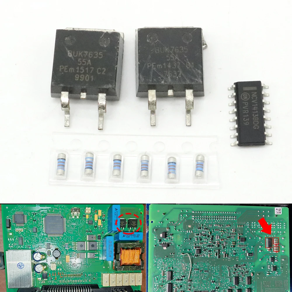 

Car Keyless Entry Control Module Repair Kit For Porsche Cayenne 9PA For Audi A8 D8 Quattro For VW Touareg Phaeton For Веntlеy