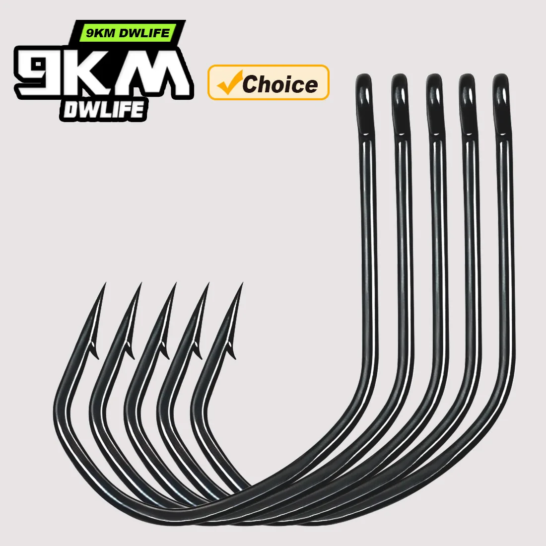 9KM V-Bend Wacky Hook 50-200 Stück Weedless Drop Shot Haken Wide Gap Worm Rig Haken für Bass-Angeln in Salzwasser und Süßwasser