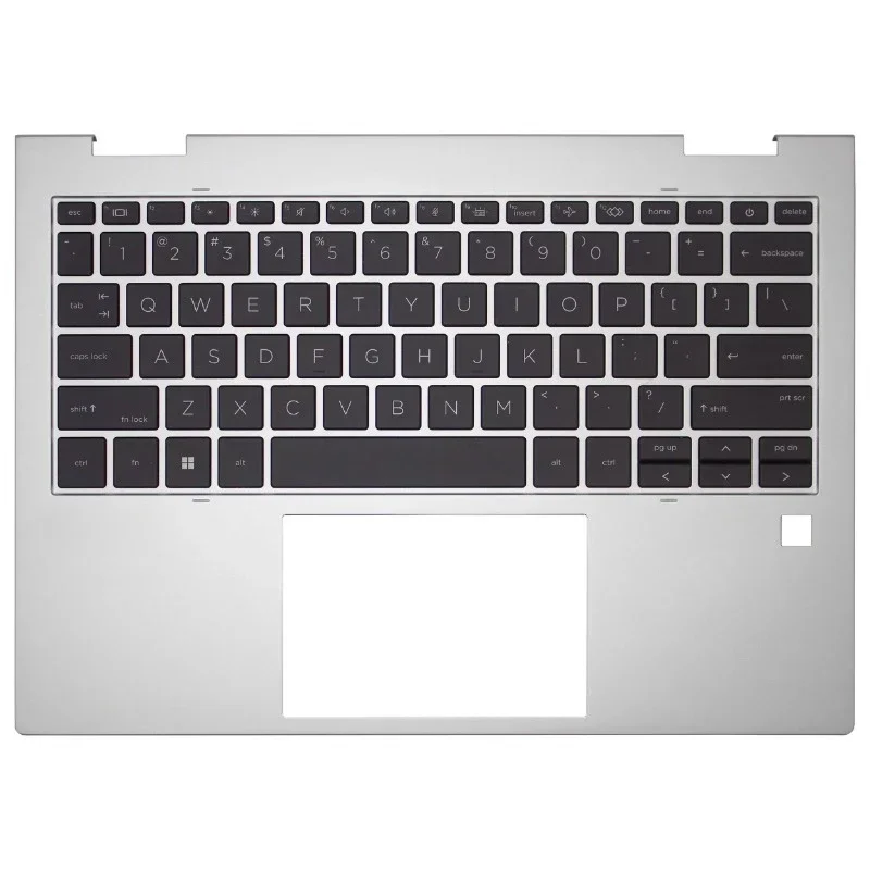 

Новинка для ноутбука EliteBook X360 830 G11 835 G11, упор для рук, верхняя крышка клавиатуры, рамка C, клавиатура с подсветкой в США, серебристая