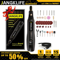 JANGKLIFE USB Cordless Rotary Tool Kit Woodworking Engraving Pen DIY For Jewelry Metal Glass Mini Wireless Drill
