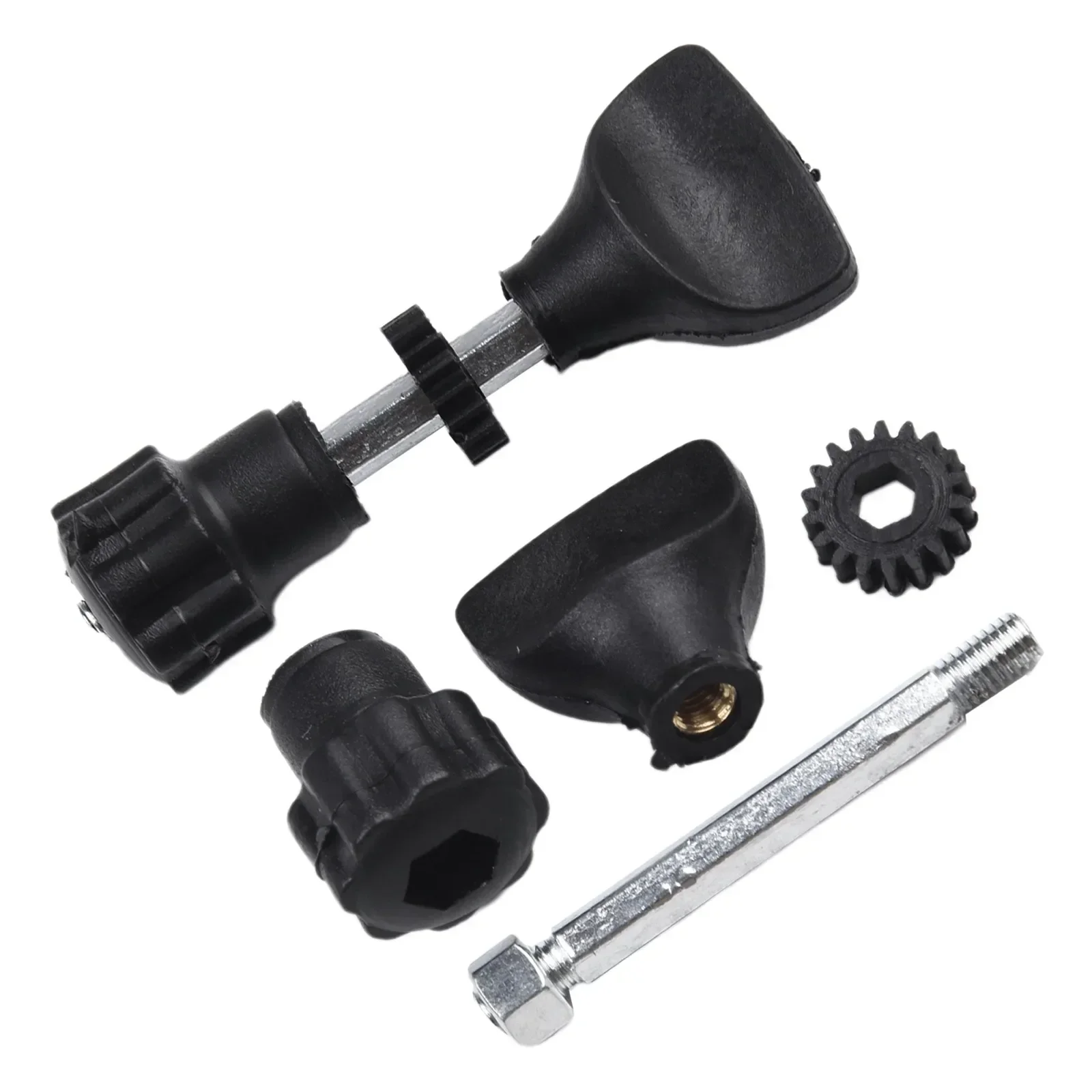 2PCS Electric Trimmer Base Gear Screw Wooden Router Base Trimming Milling Machine Electric Trimmer Machine Base Gear Screw