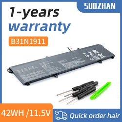 SUOZHAN B31N1911 11.55V 42WH Battery For ASUS VivoBook Flip 14 TM420IA TP470EA M413DA M413DA-EK162T M413DA-EK007T X421DA X421EA