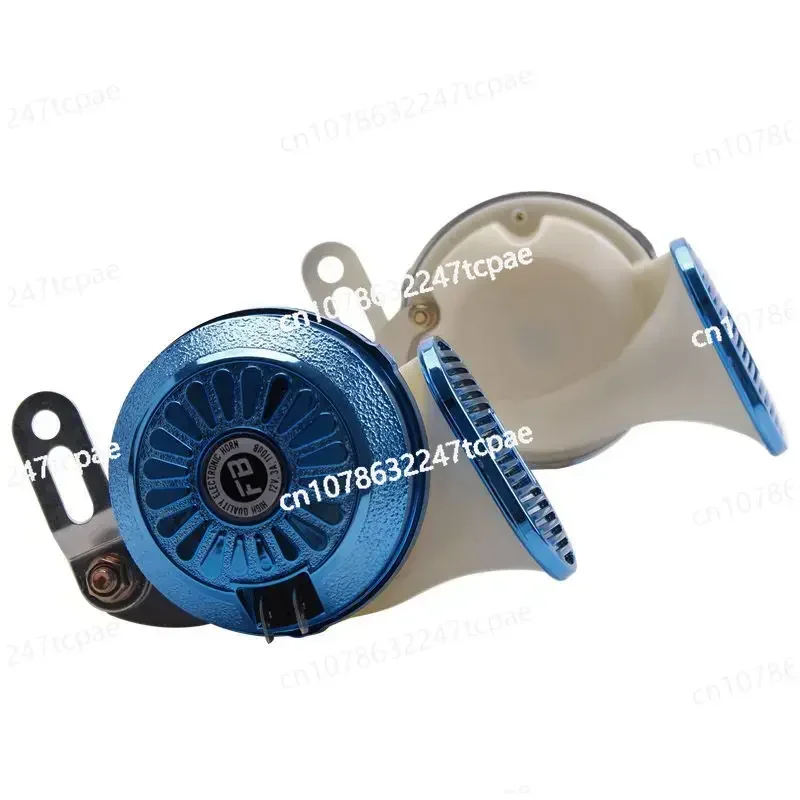 

Car Motorcycle Color Tone, Three-tone Snail Horn 12V 24V Electronic Echo Horn, Car Multi-tone 3-tone Speaker,