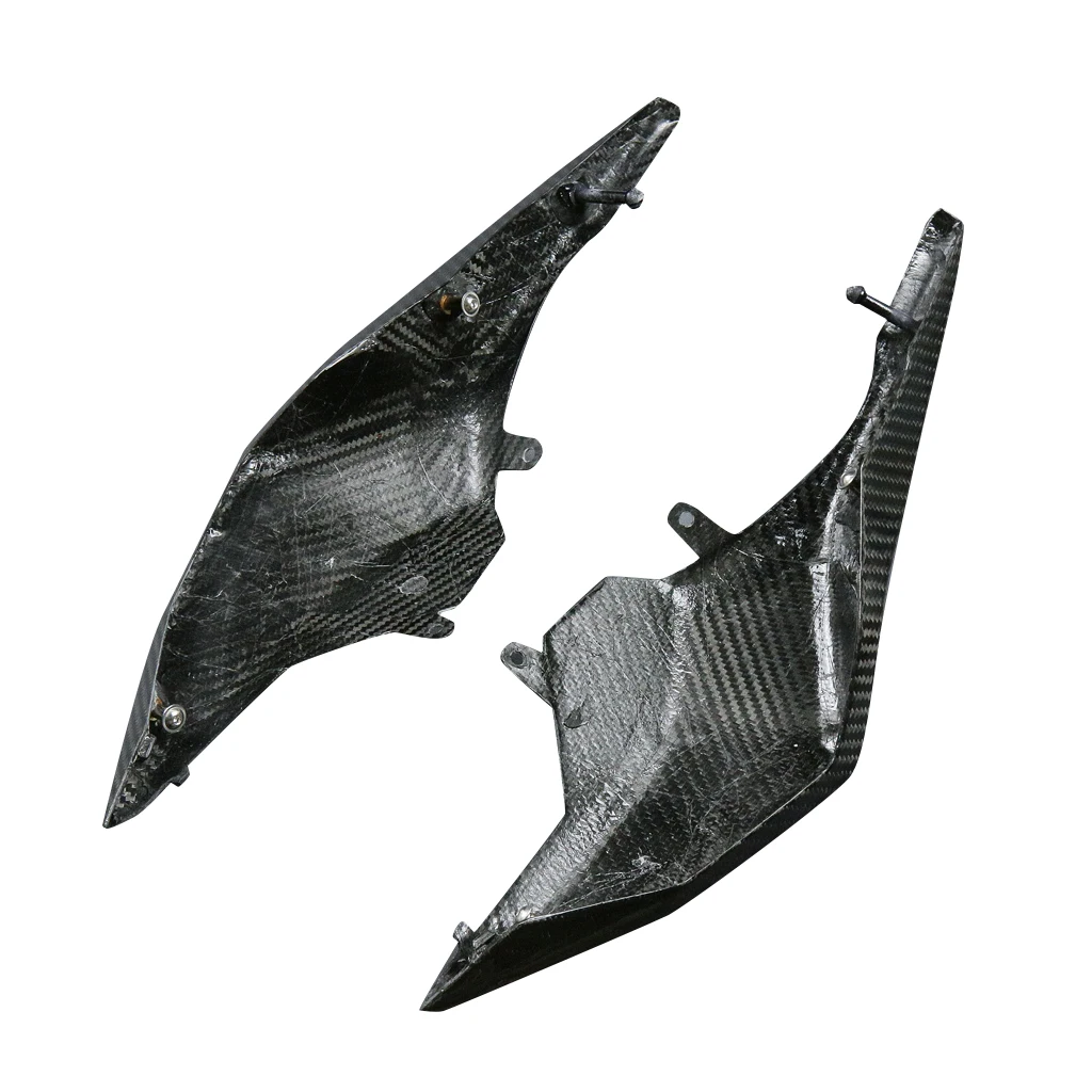 100% ألياف الكربون Tailstock لوحة جانبية خلفية هدية لهوندا CB650R CBR650R 2019 2020 دراجة نارية الملحقات
