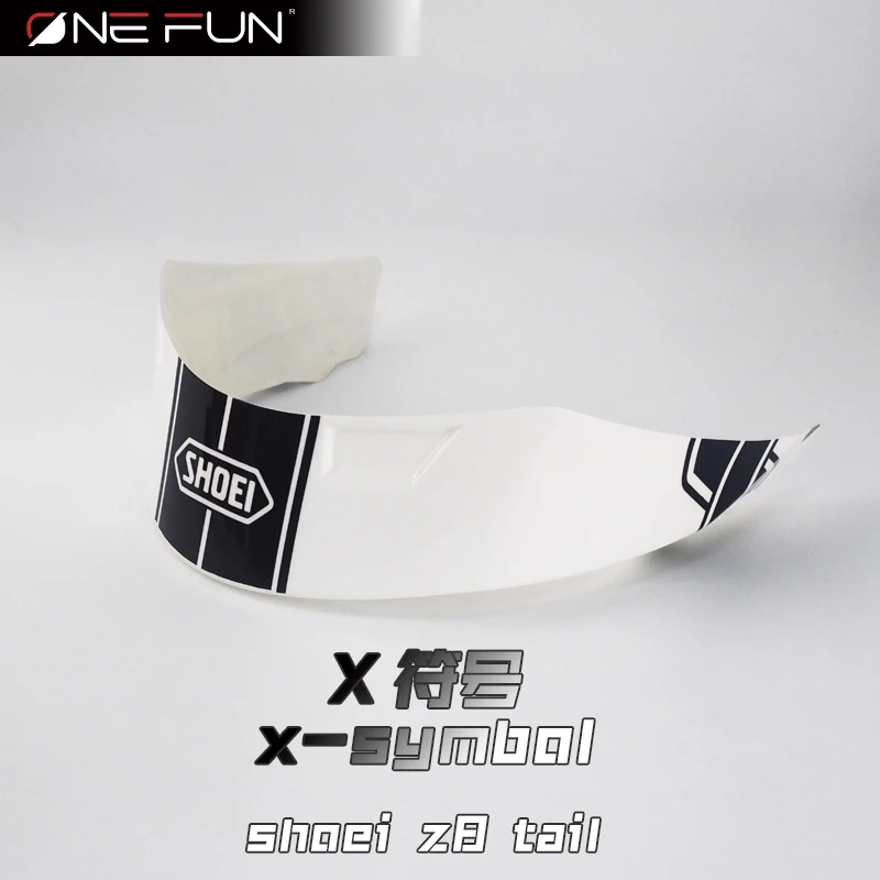 For SHOEI Z8 Helmet Tail Modification Competitive Small Tail Air Spoiler Z8 Combat Large Tail Modification