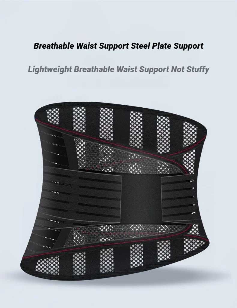 Verstellbare Shapewear-Korsettgürtel, Taillentrainer, Schlankheitshülle, flacher Bauch, reduktive, atmungsaktive Mesh-Lendenschutzrücken – Detail 3