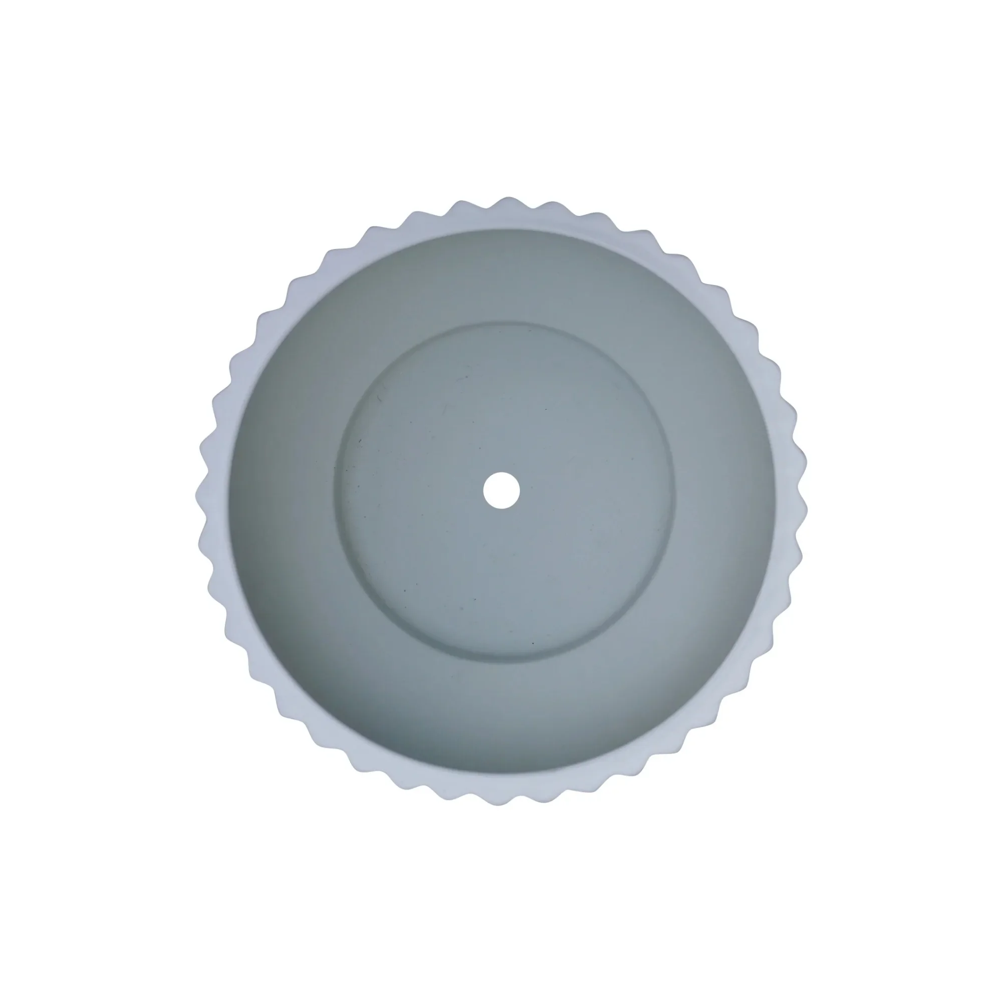 Better Homes & Gardens Macetero Redondo de Cerámica Fischer Blanco, 12 дюймов