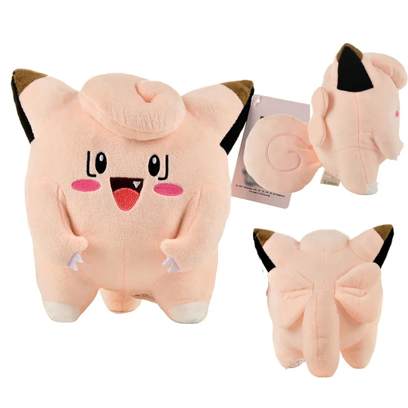 21cm Cute Pokemon Clefairy Plush Toys Dolls Anime Clefairy Plush Toys Doll Soft Stuffed Anime Plush Toys Children Gifts