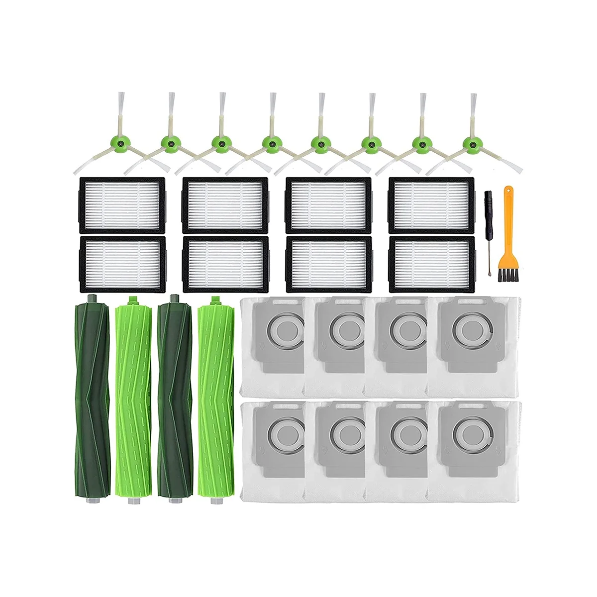 ملحقات مكنسة كهربائية روبوت لـ i7 و i7 + و e5 و e6 و i3
