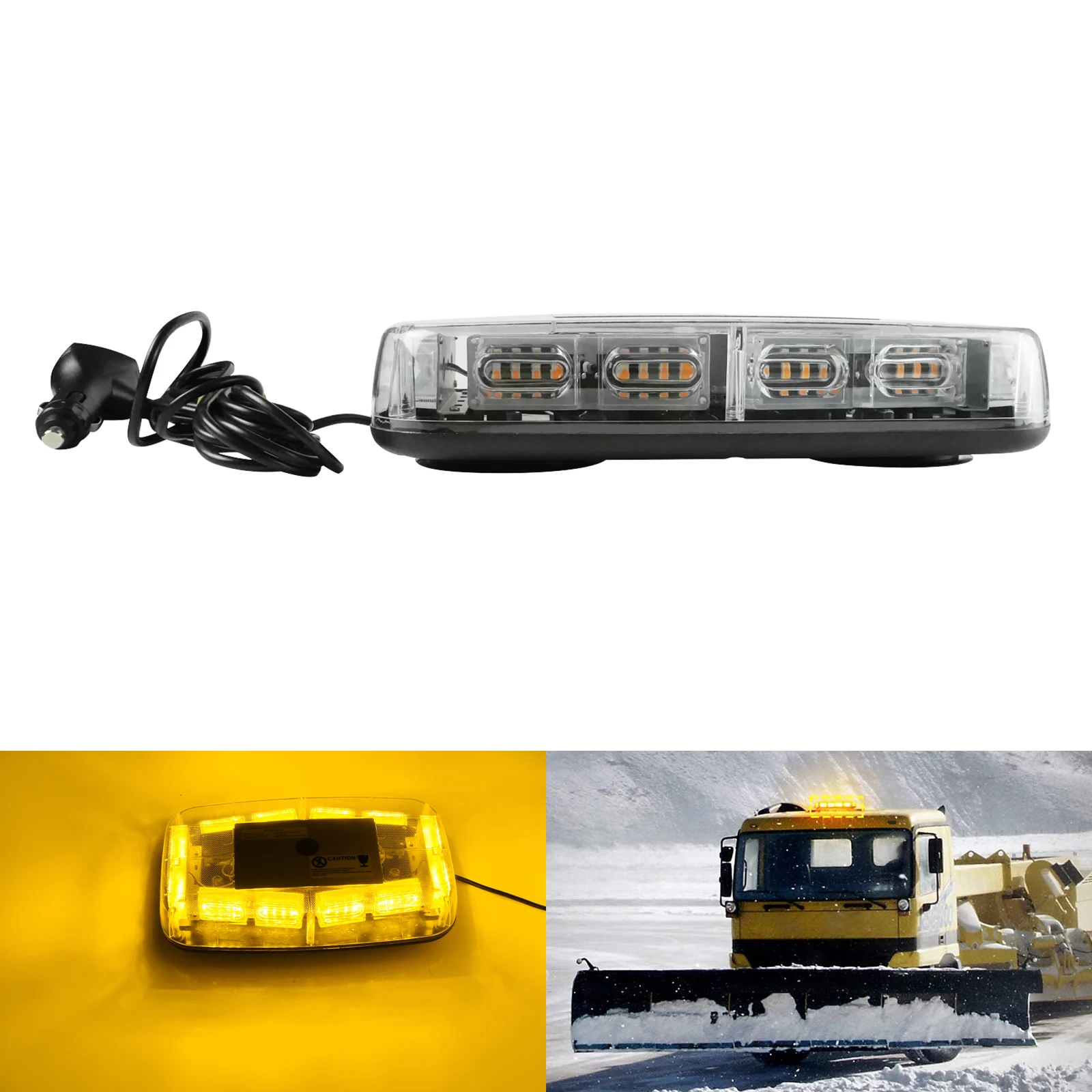 

48LED автомобильный свет для восстановления крыши, янтарный аварийный предупреждающий стробоскоп, мигающий маяк