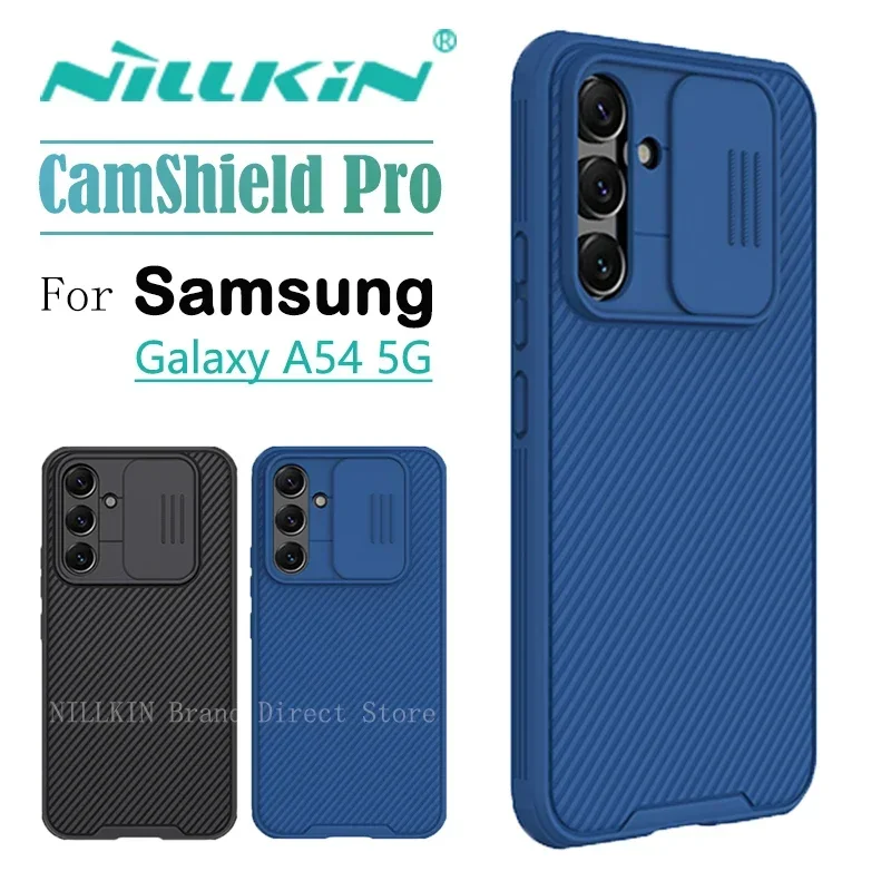 Nillkin CamShieldPro Case with Slide Camera Protector for Samsung Galaxy A54 5G, Hard PC+TPU Back Cover, Stylish Protective Case