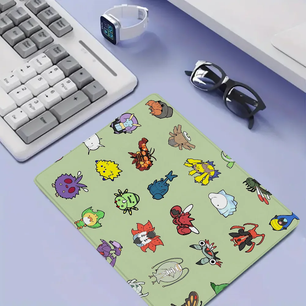 

Коврик для мыши с изображением покемона, настольный коврик, маленькие игровые коврики, офисный коврик, кавайный милый игровой коврик для мыши, аниме, резиновый нескользящий коврик для ПК, геймер