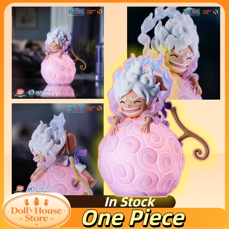 

Новая оригинальная фигурка Луффи из One Piece: Дьявольский фрукт Ника, пятый уровень, с голосовым управлением, светодиодная подсветка, автомобильный декор, ночник