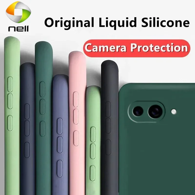 

Чехол для Google Pixel 9A Google Pixel 9A 9 8 Pro 8A, чехол Fundas Coque, мягкий оригинальный жидкий силиконовый чехол для телефона Pixel 9A