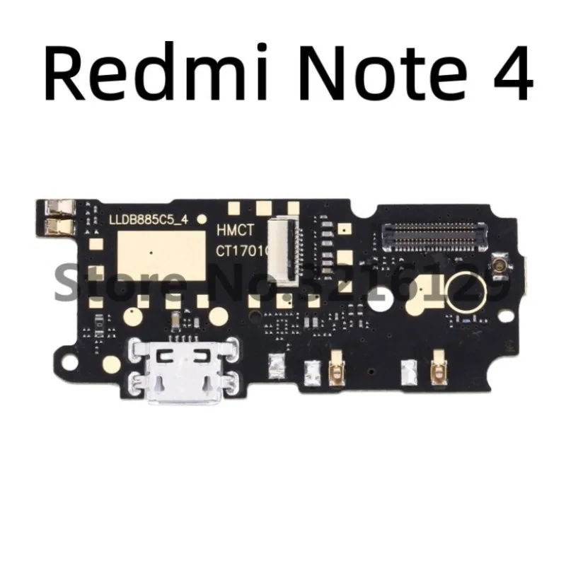 Original USB Power Charger Charging Port Board Dock Connector Flex Cable For Xiaomi Redmi Note 3 4 4X 5 5A Pro Replacement Parts