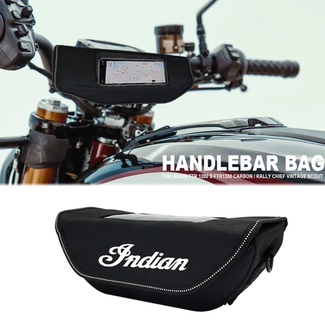 For Indian FTR 1200 S FTR1200 Carbon Rally Chief VINTAGE Scout Motorcycle Waterproof And Dustproof Handlebar Storage Bag AliExpress