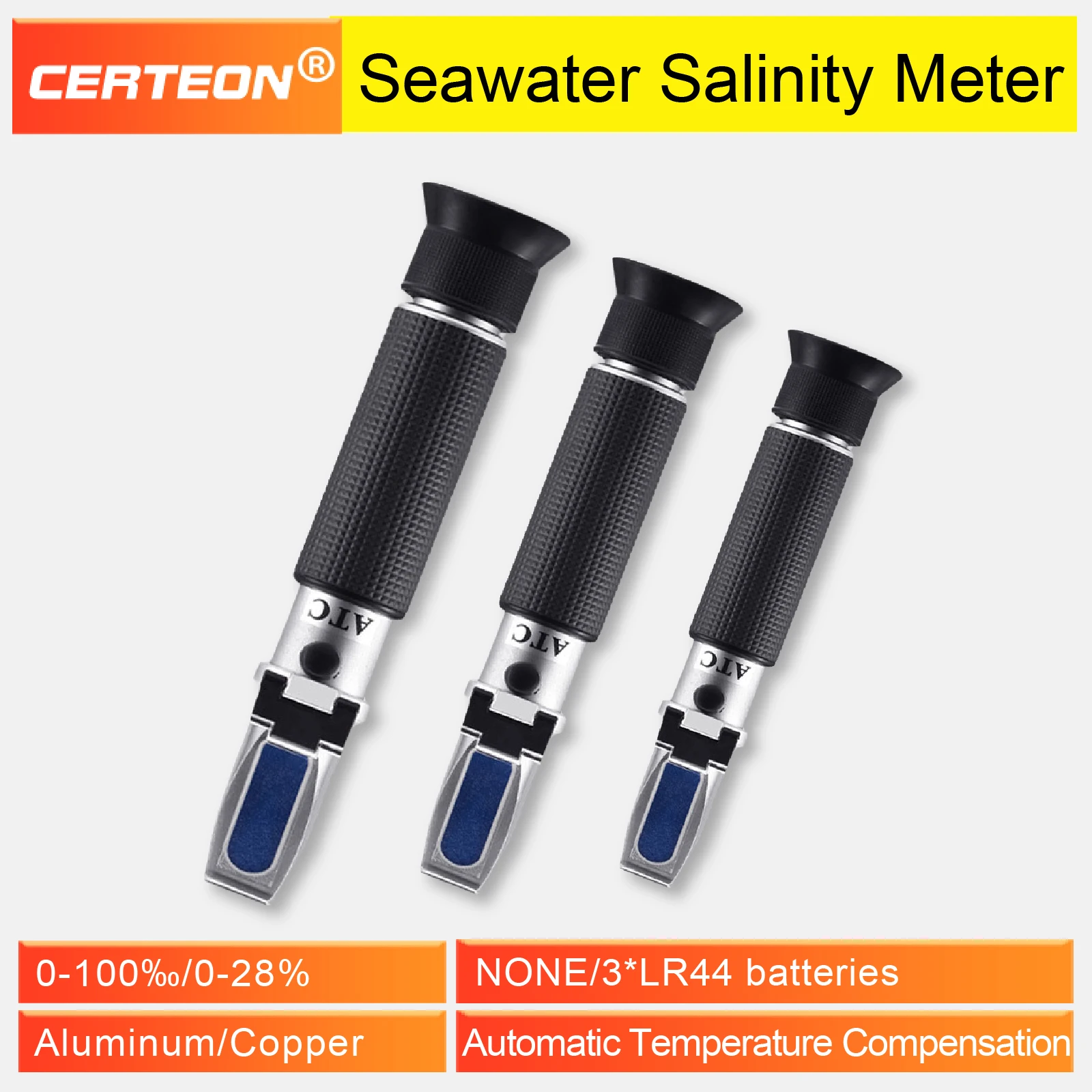 ATC Digitale Zoutgehalte 0-28% - Marine Aquarium Hydrometer recensie en prijs