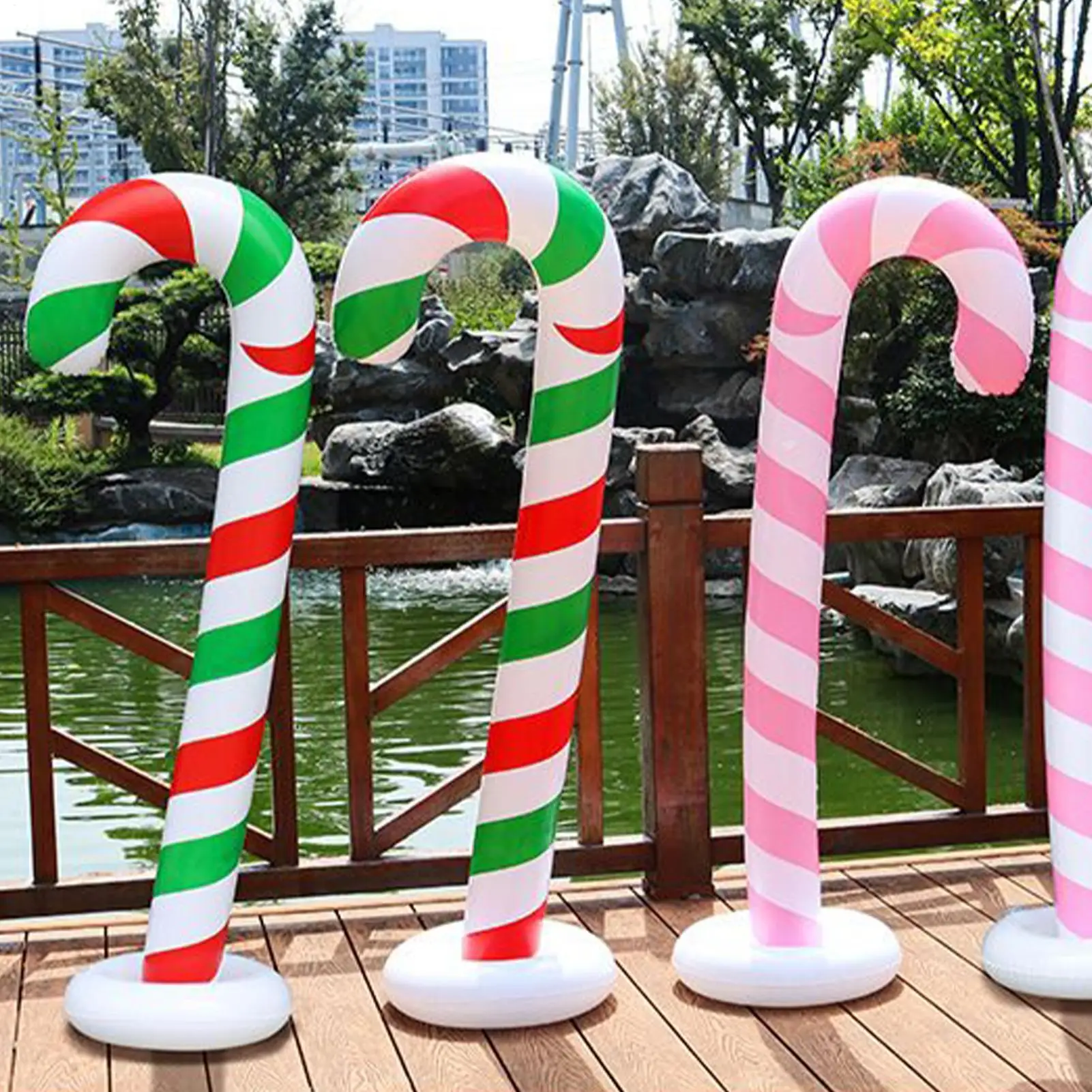 

Надувной шар с орнаментом, 57 дюймов, выдувные шары, большие леденцы, воздушные шары, надувные шары для дома, лужайки, праздника, вечеринки в помещении