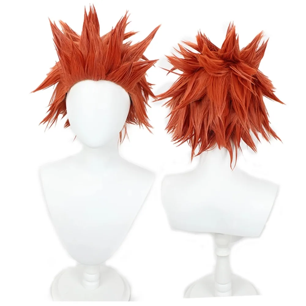 

Pein Six Paths Tendo Orange Long Spiky Hair Cosplay Wig