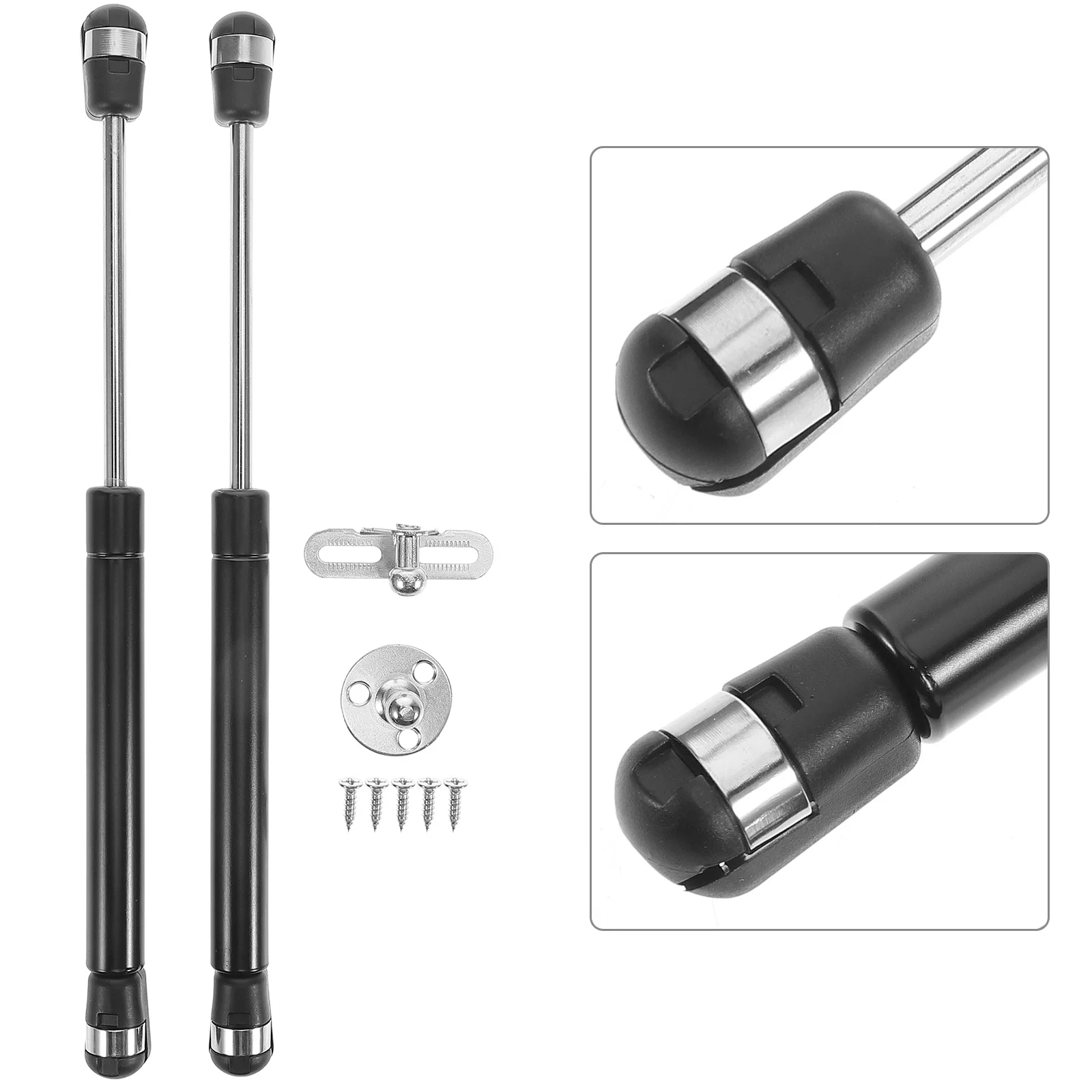 

2pcs Hydraulic Support Rod 80N Heavy Duty Gas Strut For Cabinet Box Trunk Lid Lift Hinge Telescopic Spring Damping Hinge