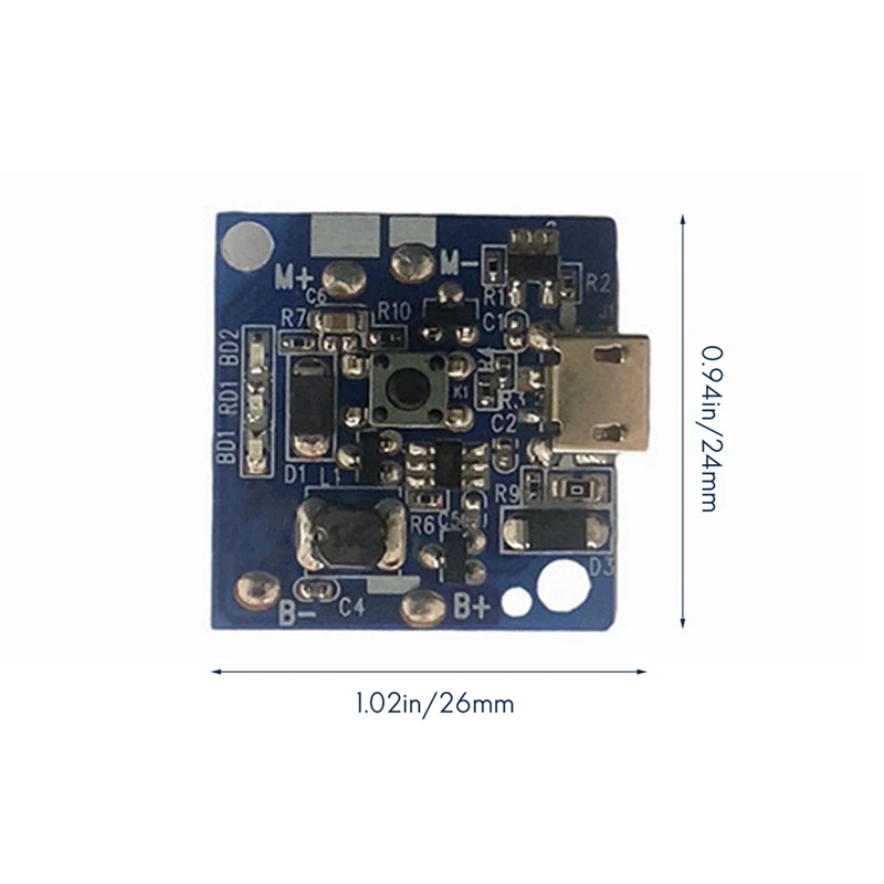 10Pcs/Set Handheld Fan Motherboard USB Mini Fan PCBA Control Board,D Hot Sale in Stock