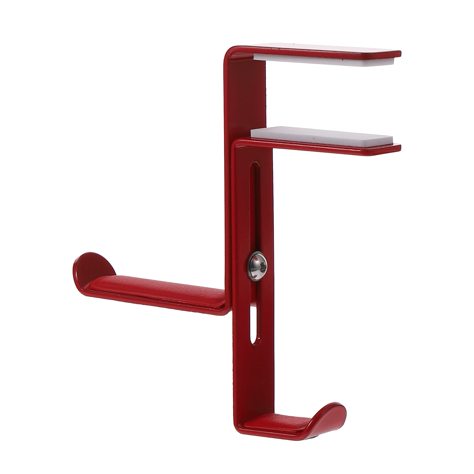 

Headphone Hanger Bracket Hook Desk Clamp Stand Alloy Rack Holder Mount Durable Wear Resistant Adjustable Height Non Slip Pad For