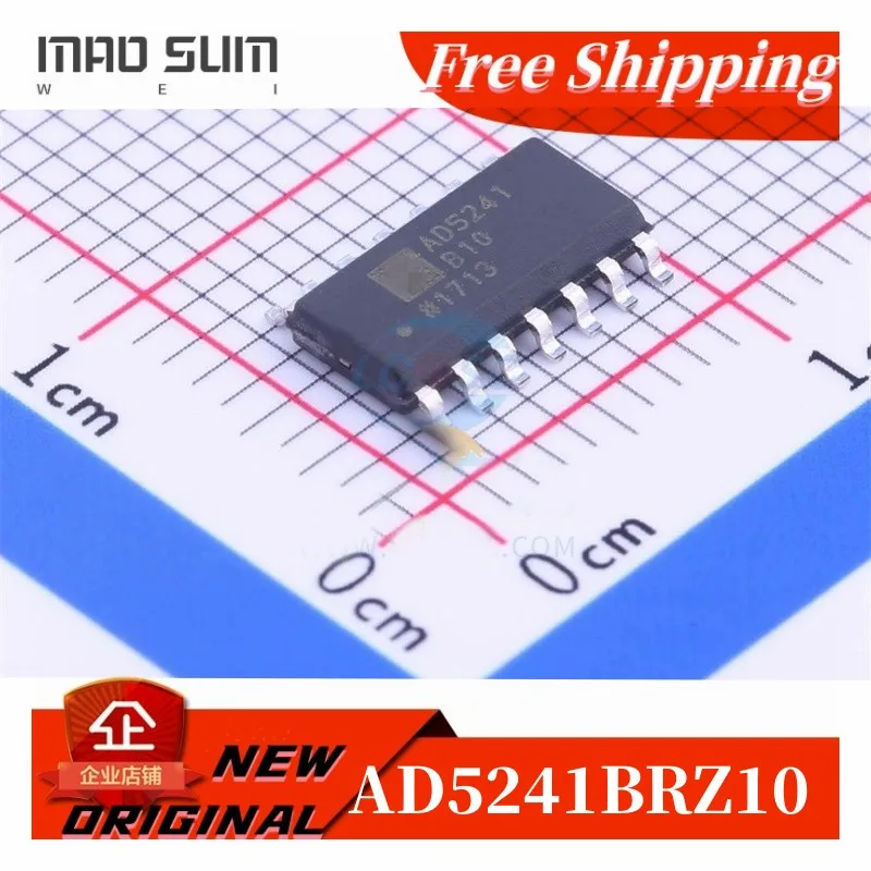 

Free Shipping 10piece） 100% New AD5241 AD5241B10 AD5241BRZ10 AD5241BR10 SOP-14 Digital Potentiometer IC