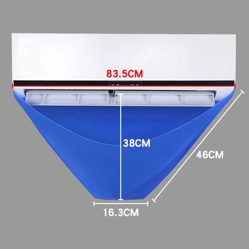 Air Conditioner Water Protection Cleaning Cover Washing Bag For Wall Mounted