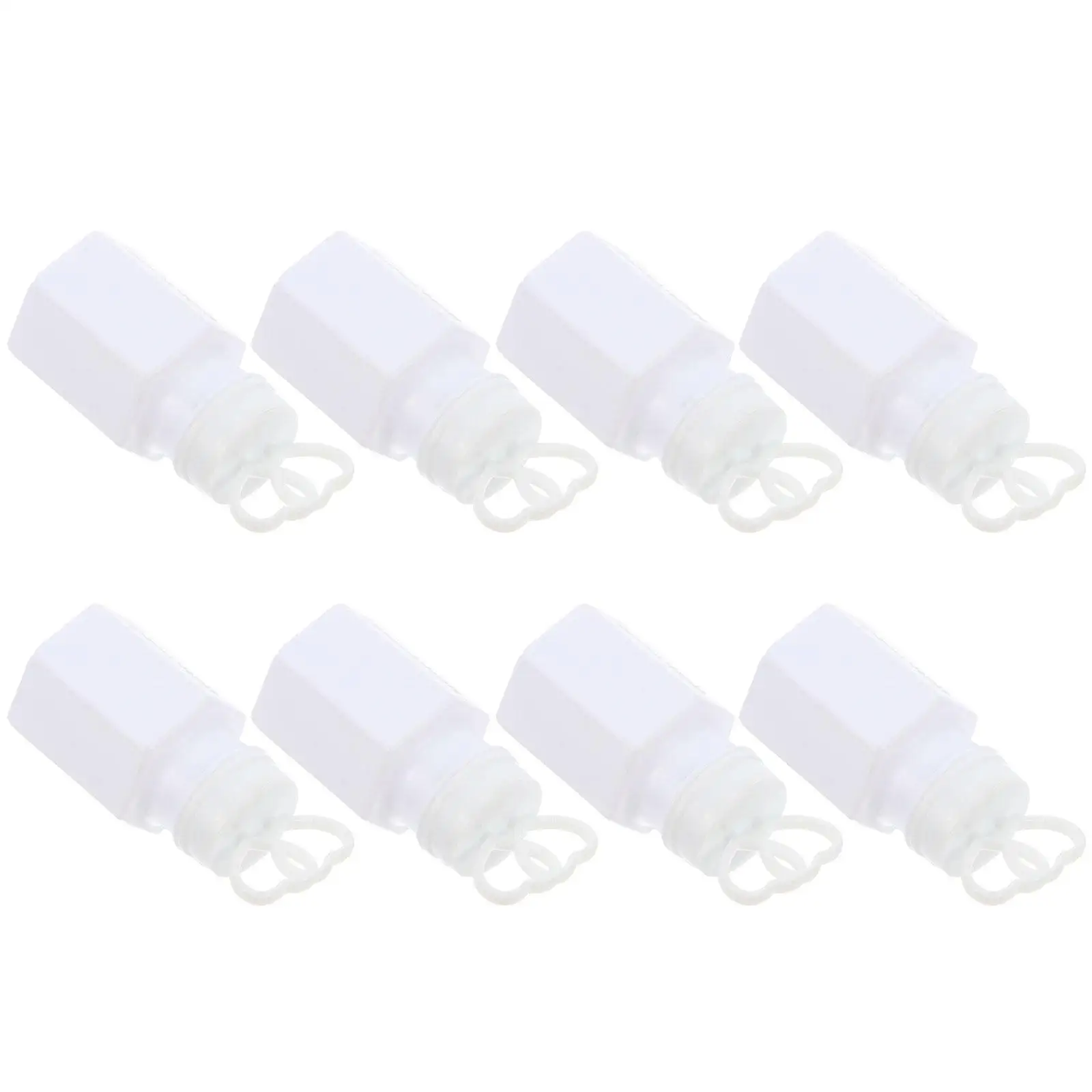 

16 Pcs Bubble Wand Bottle Set Heart Shaped Bubbles Bulk Blow Extinguisher Tubes Kids Refillable Empty Plastic Solution
