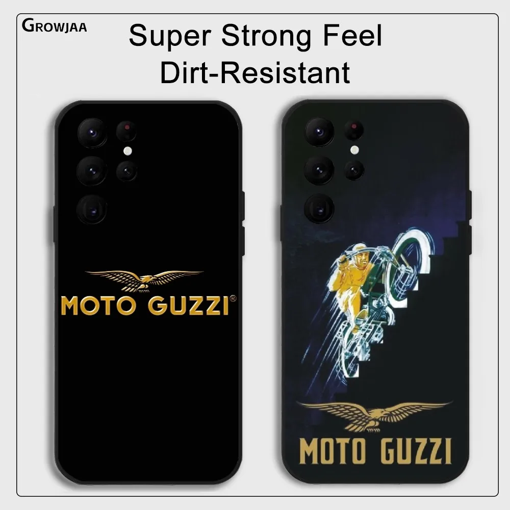 

Moto G-Guzzies Cool Logo Phone Case For Samsung Galaxy S25 S24 S22 S23 Ultra S21 S20 Plus 5G Protective Silicone Funda