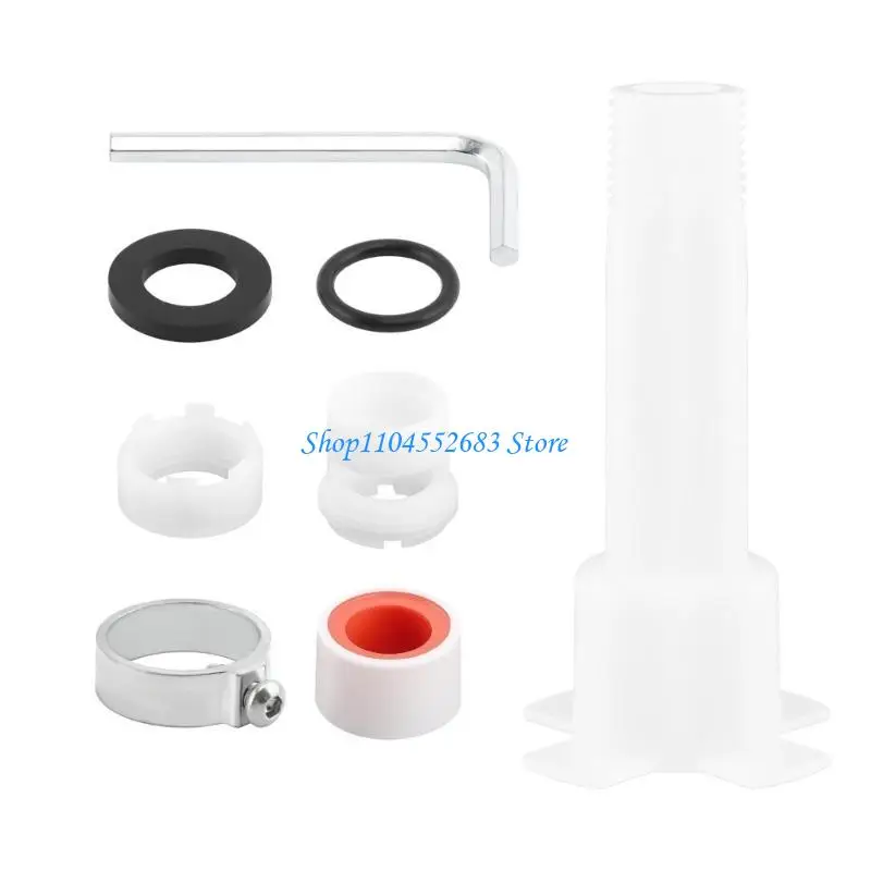 Y6GD مجموعة محولات حوض 4 في 1 مريحة تناسب مختلف وصلات الأنابيب بوصة للاستخدام اليومي غير الرسمي ملحقات الحمام