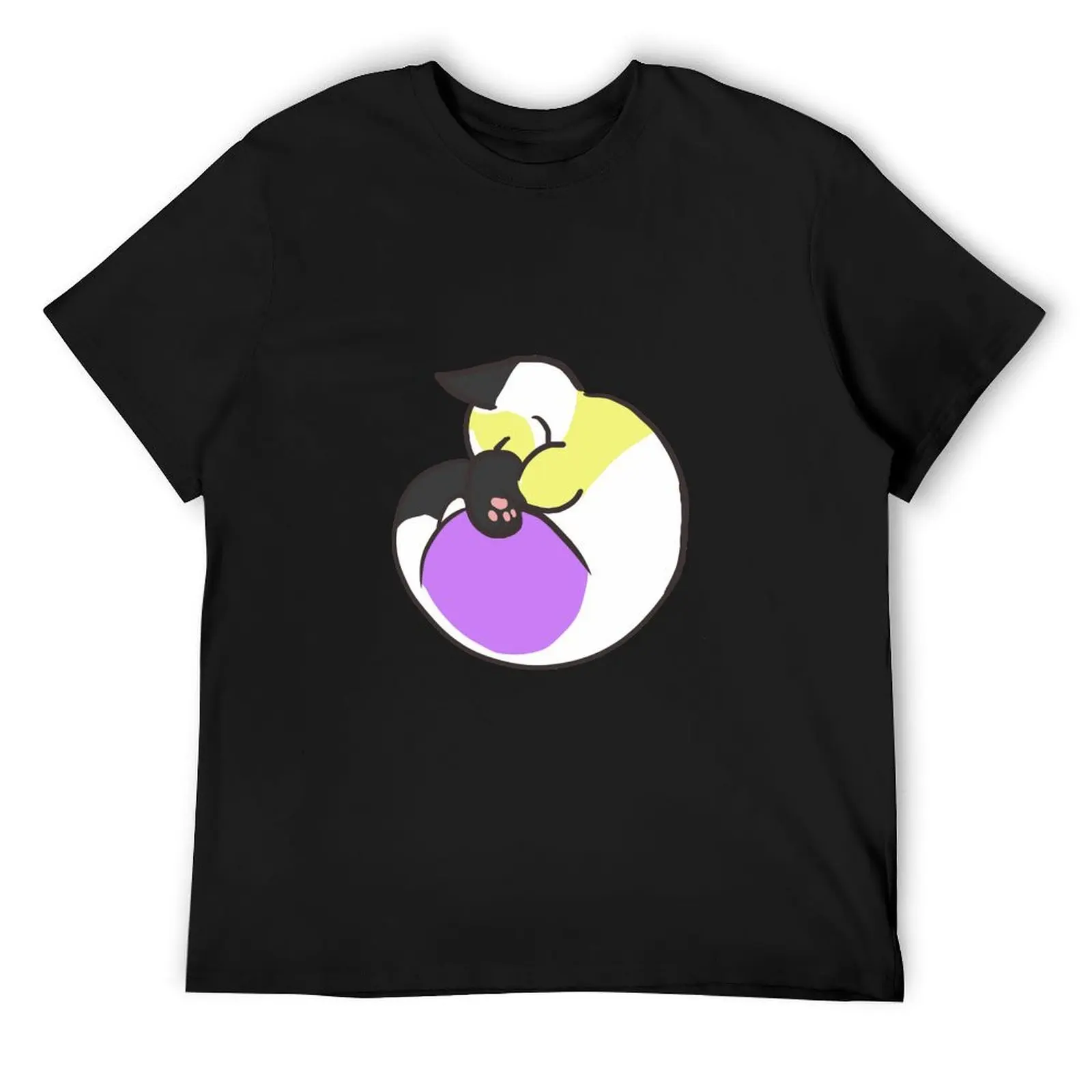 

Nonbinary pride - Sleepy Kitty T-Shirt