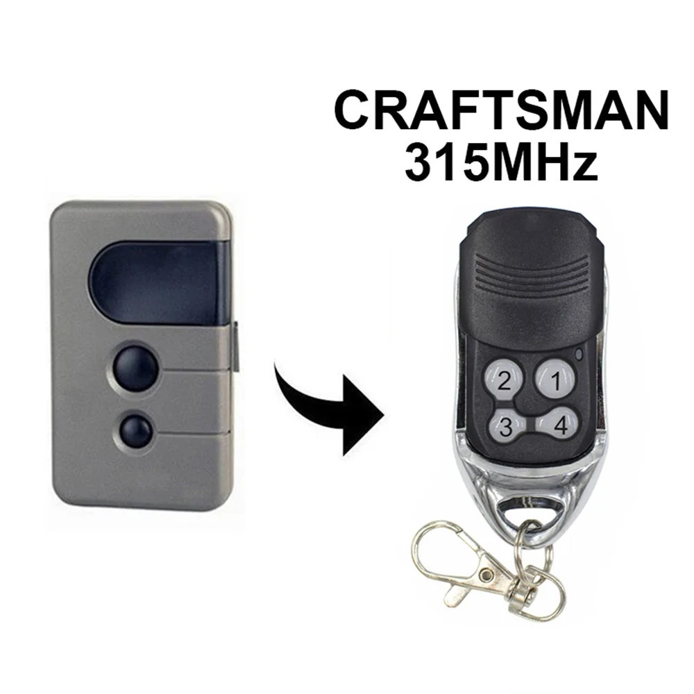 Imagem -02 - Sears Craftsman 315 139.53753 Garagem Porta Controle Remoto 315mhz Gate Keychain Purple Aprender Botão